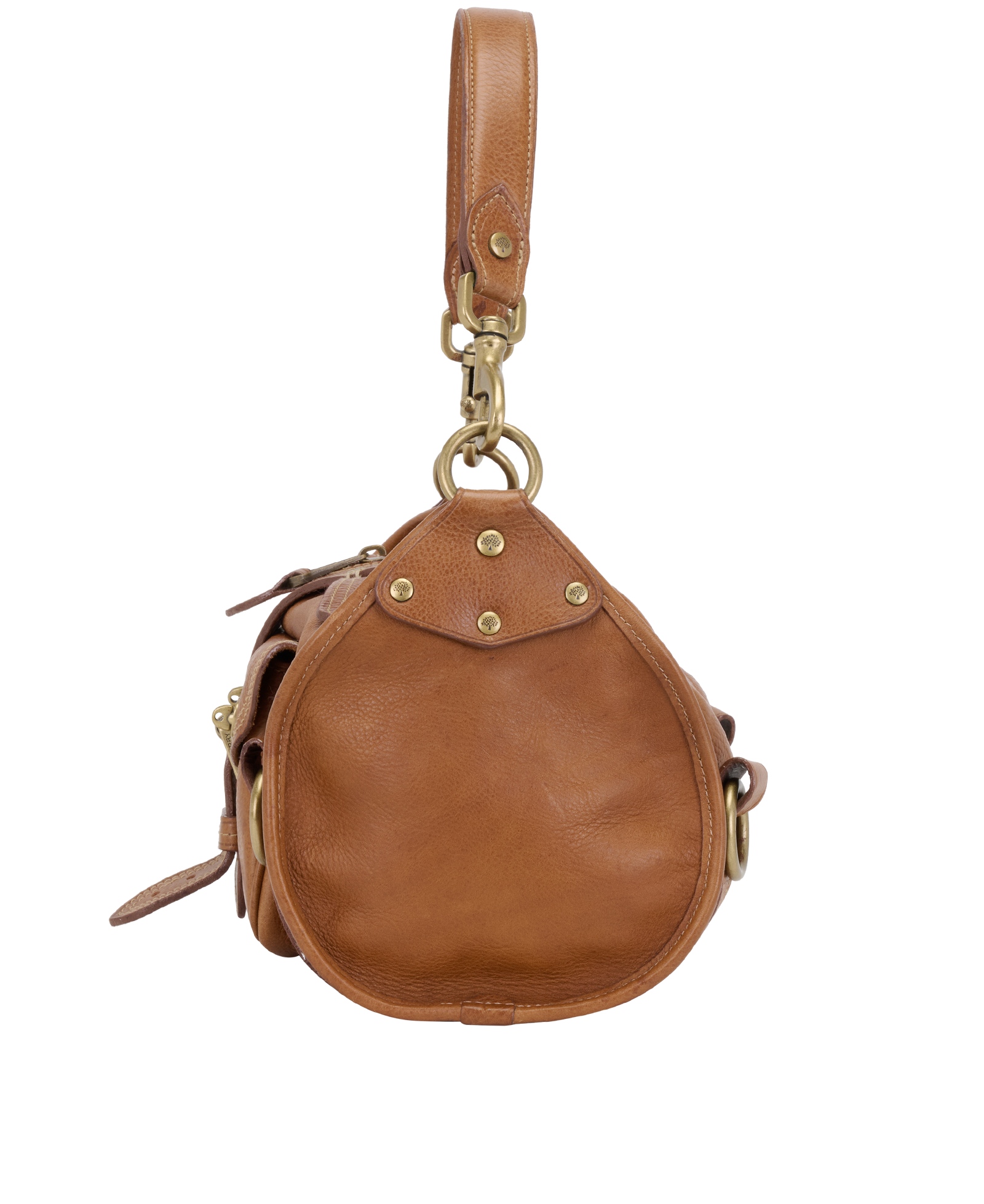 Alana Shoulder Bag, &pound;310, Handbags, Tan, Leather, Bottom view